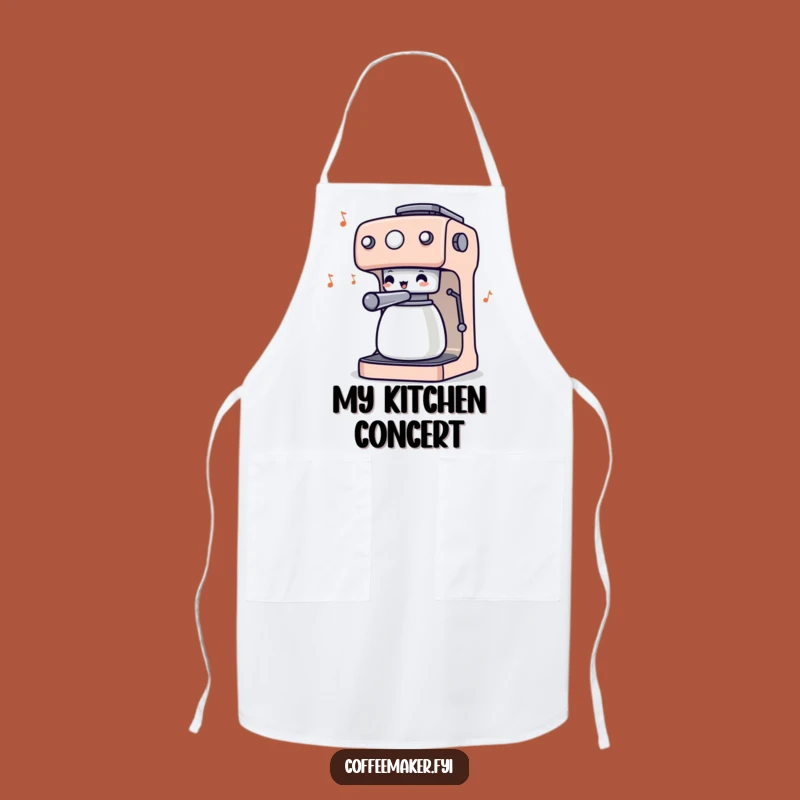 Funny Coffee Maker Conductor Apron: Cook and Conduct with Humorous Style!