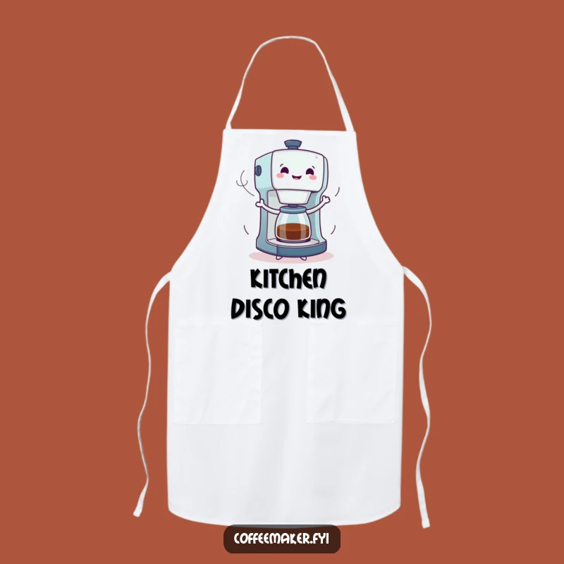 Funny Dancing Coffee Maker Apron: Cook and Shimmy with Humorous Style!