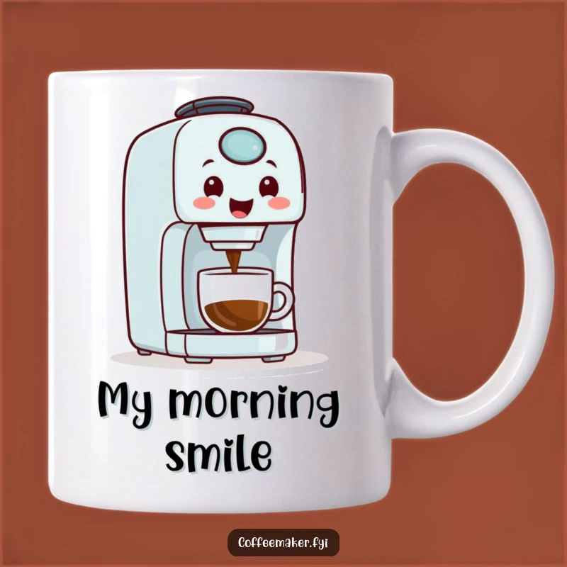 Funny Coffee Maker Mug - Your Morning Brew Buddy with a Grin