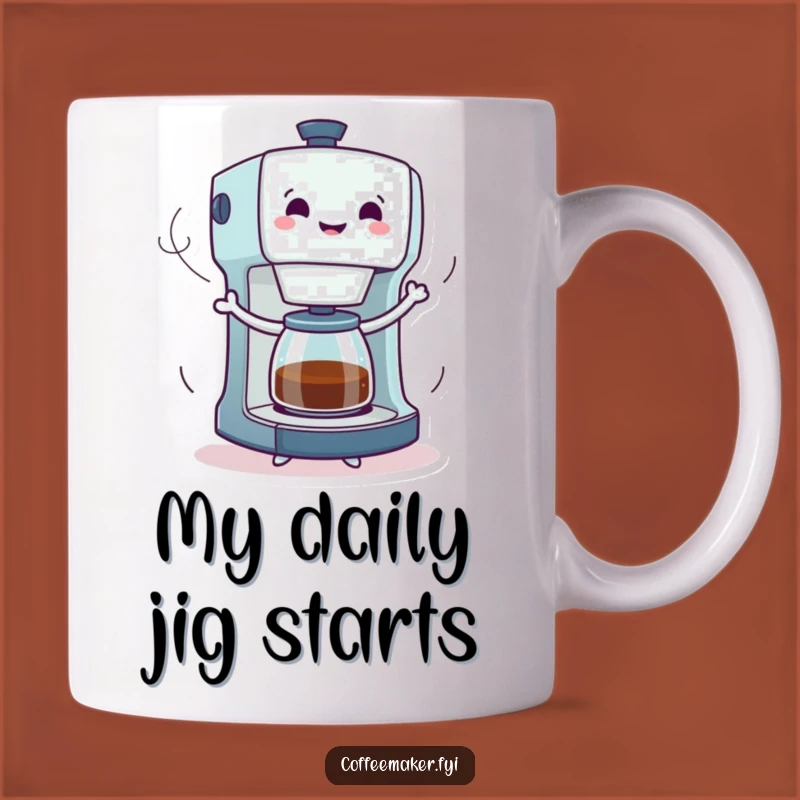 Funny Dancing Coffee Maker Mug: A Joyful Gift for Coffee Lovers and Dancers!