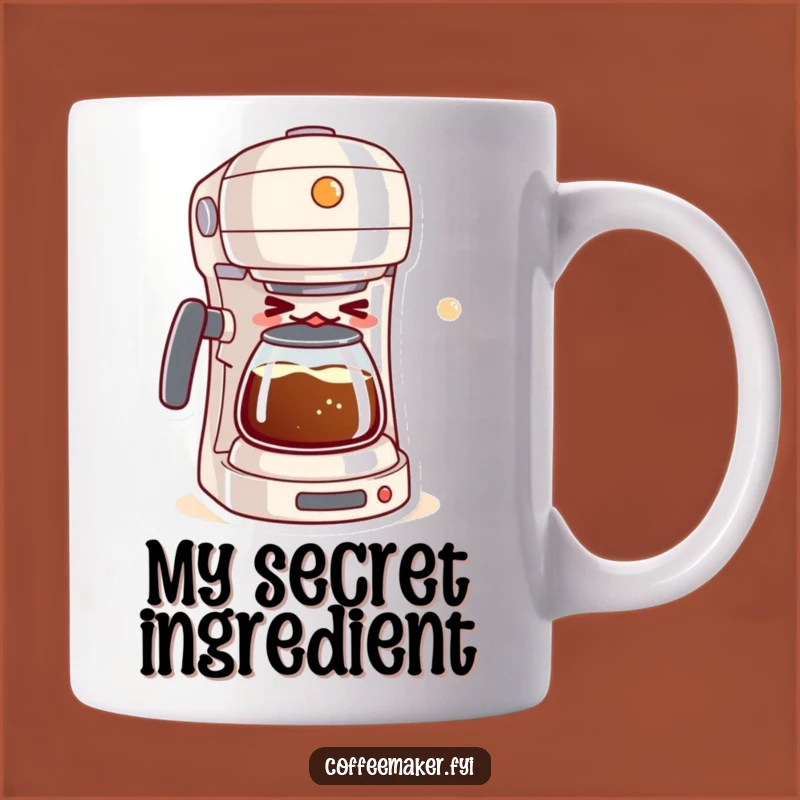 Funny Kawaii Coffee Maker Winking Mug: A Perfectly Brewed Laugh & Funny Gift!