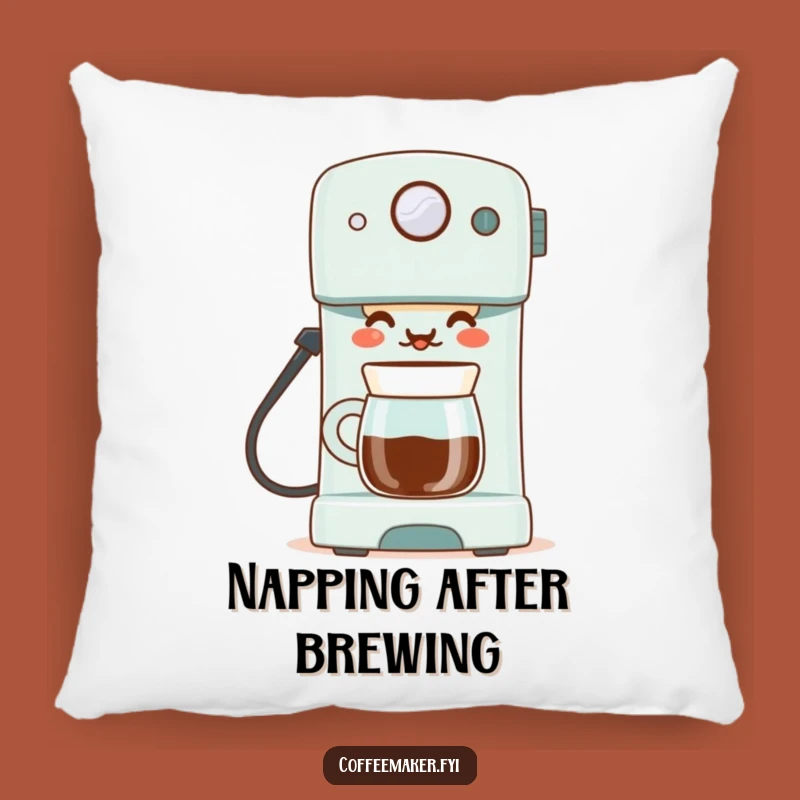 Funny Proud Coffee Maker Pillow - Cozy Comfort & Masterful Gift!
