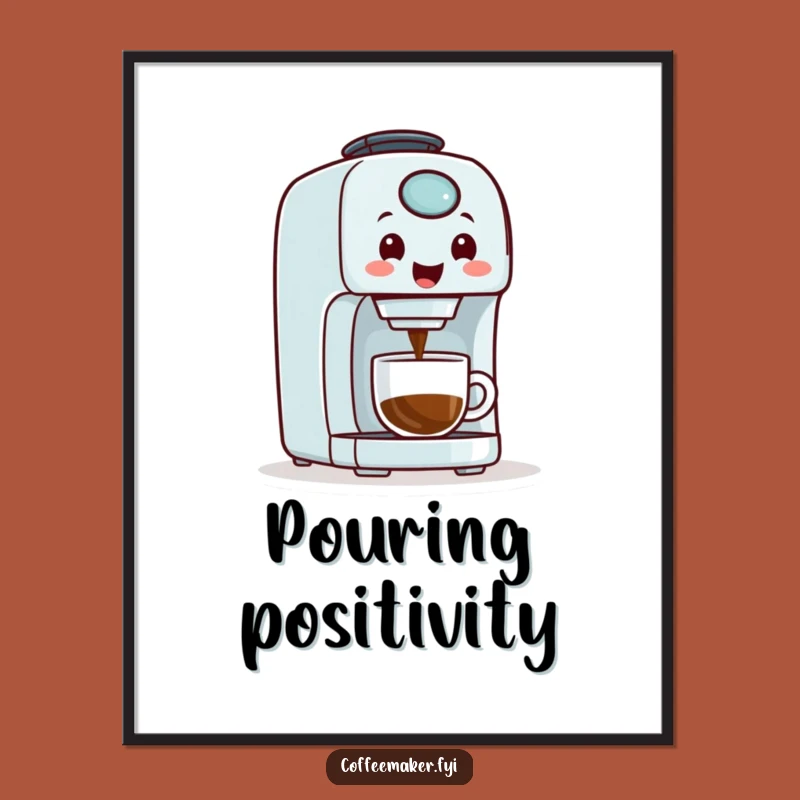 Funny Coffee Maker Digital Art - Instant Brew of Cheer for Your Walls