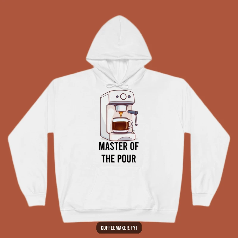 Cozy Funny Coffee Maker Hoodie: Perfect Brew Dispensing Comfort, Gift