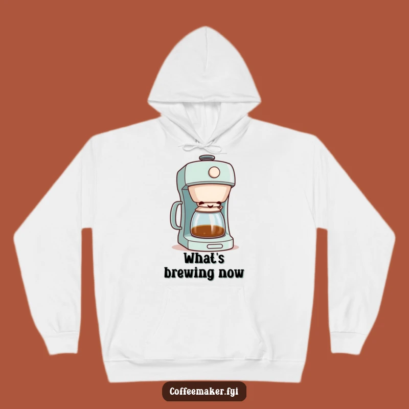 Funny Coffee Maker Mischievous Hoodie - Cozy Gift for Coffee Lovers