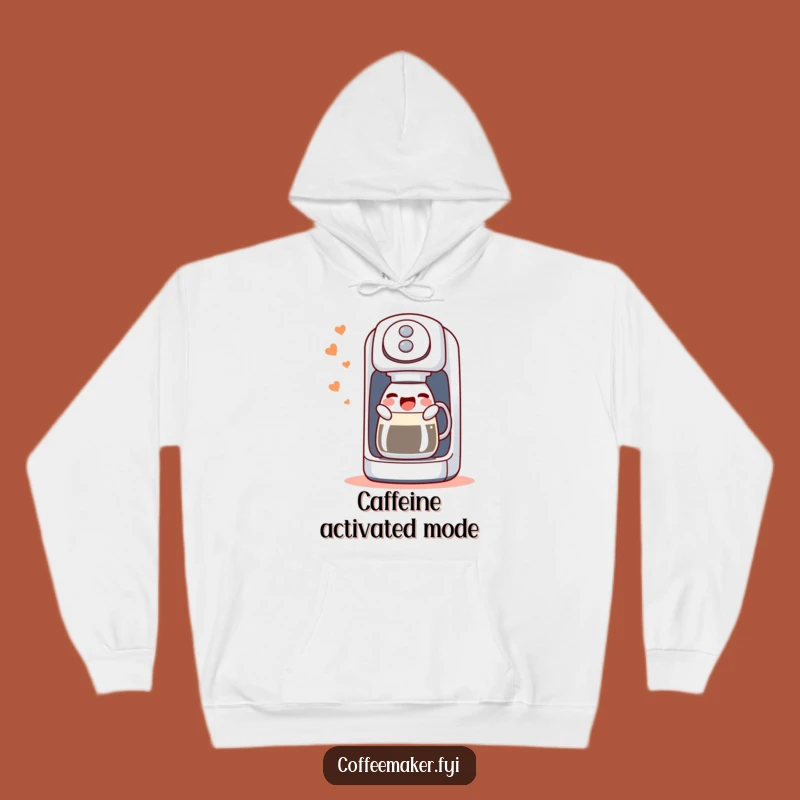 Funny Singing Coffee Maker Hoodie: Cozy Gurgling Brew Apparel, Ultimate Gift