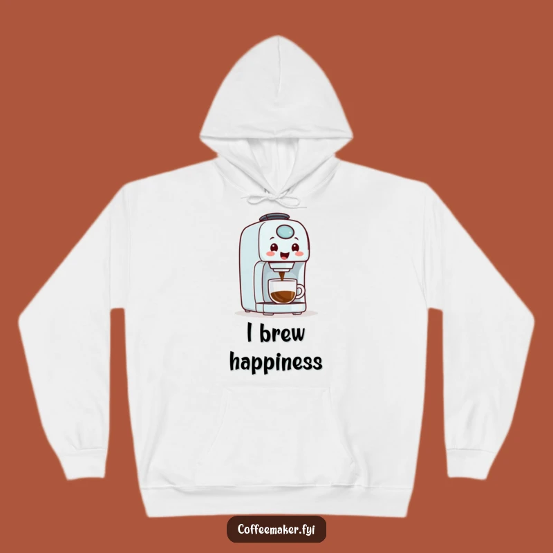Cozy Funny Coffee Maker Hoodie - Your Warm Hug from the Brew Master
