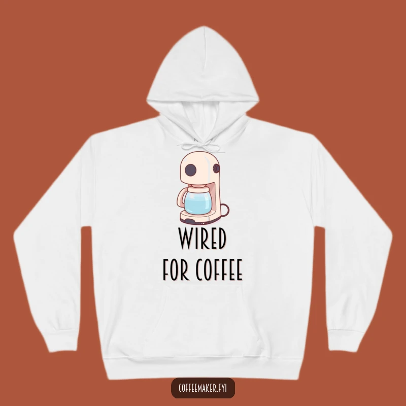 Funny Coffee Maker Hoodie - Cozy & Quirky Gift!