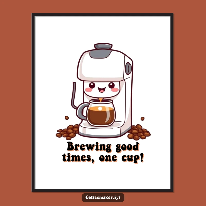 Free Printable Wall Art The Daily Grind A Fun Coffee Maker Character