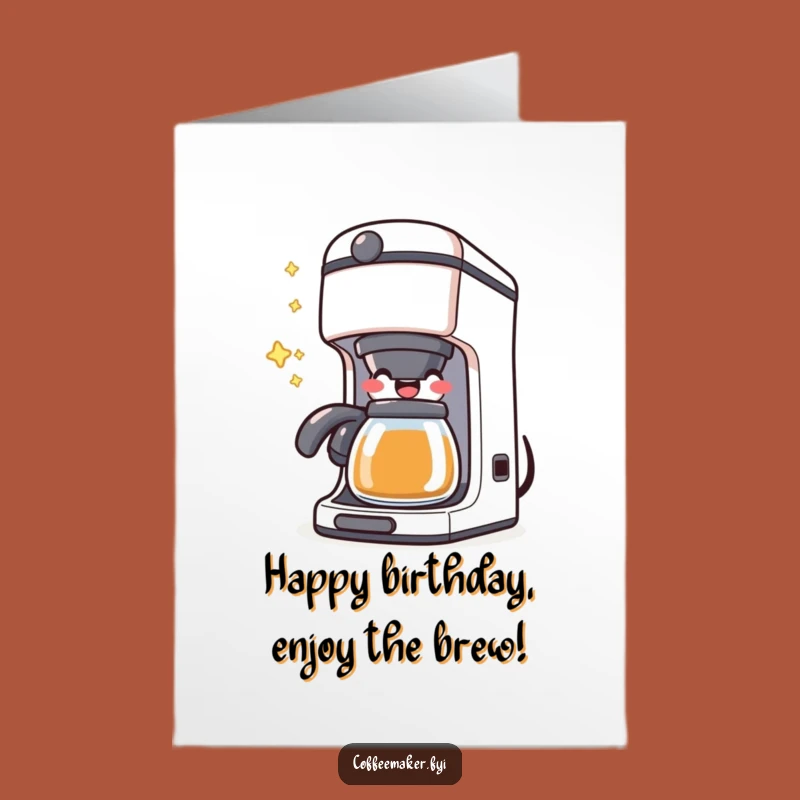 Free Printable Birthday Card The Happy Brewer A Joyful Coffee Lover Surprise