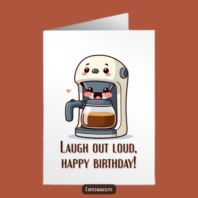 Free Printable Birthday Card The Laughing Brew A Hilarious Coffee Surprise