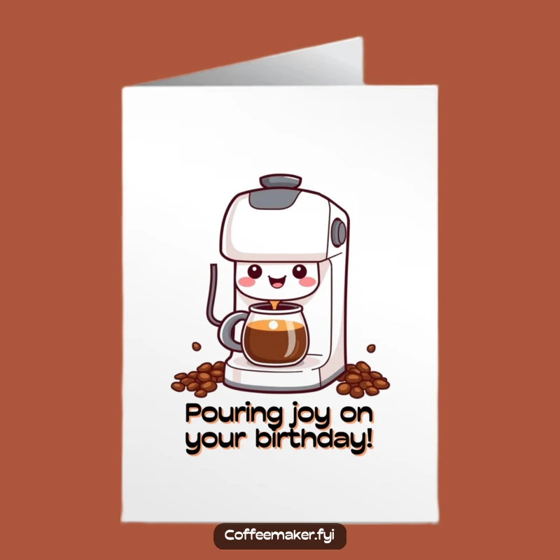 Free Printable Birthday Card The Morning Brew A Cheerful Coffee Lover Gift