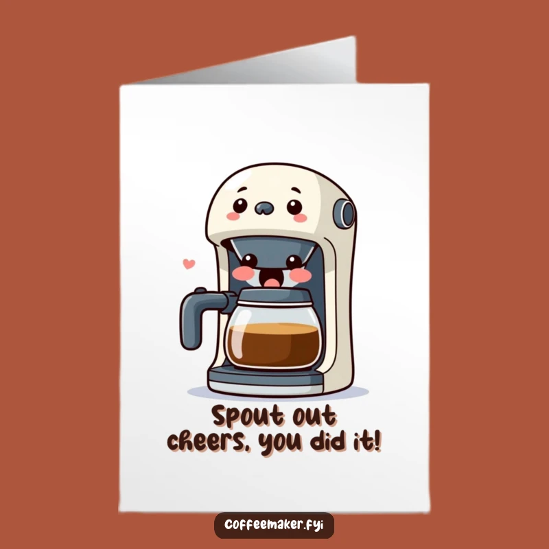 Free Printable Congrats Card The Guffawing Pot A Hilarious Coffee Celebration