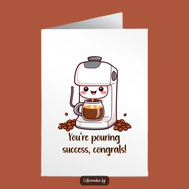 Free Printable Congrats Card The Perfect Pour A Celebratory Coffee Moment