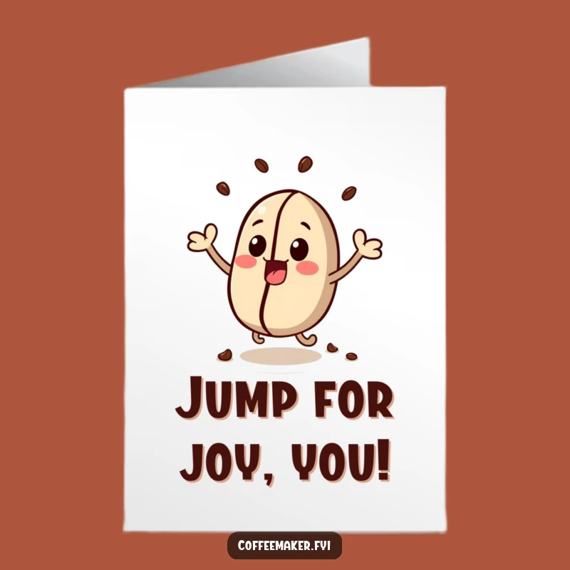 Free Printable Congrats Card: Bouncing Bean Power! DIY Gift for Winners