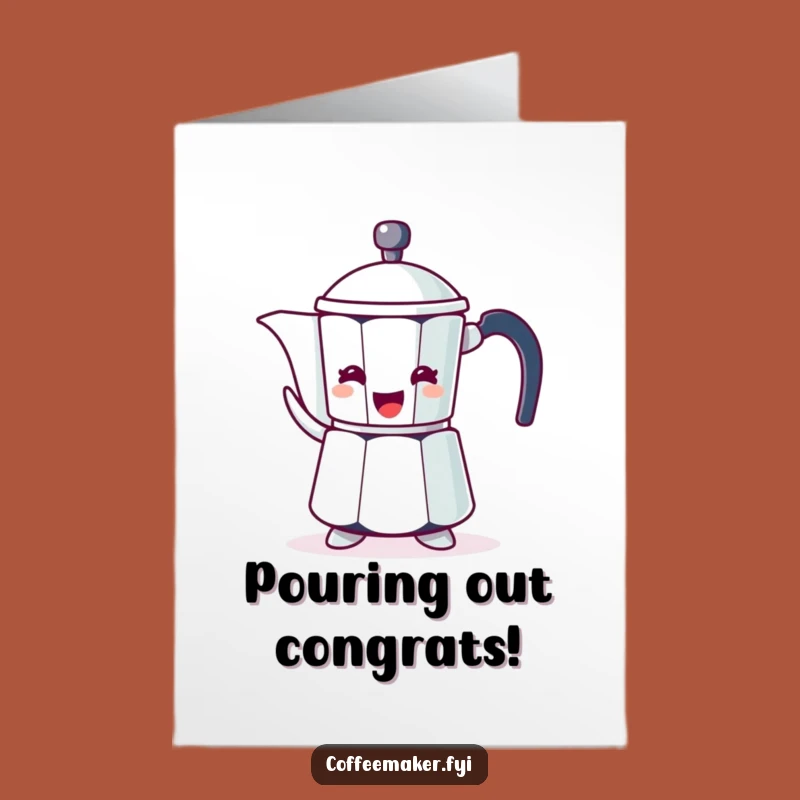 Free Printable Congrats Card: Excited Pot DIY Gift for Achievements