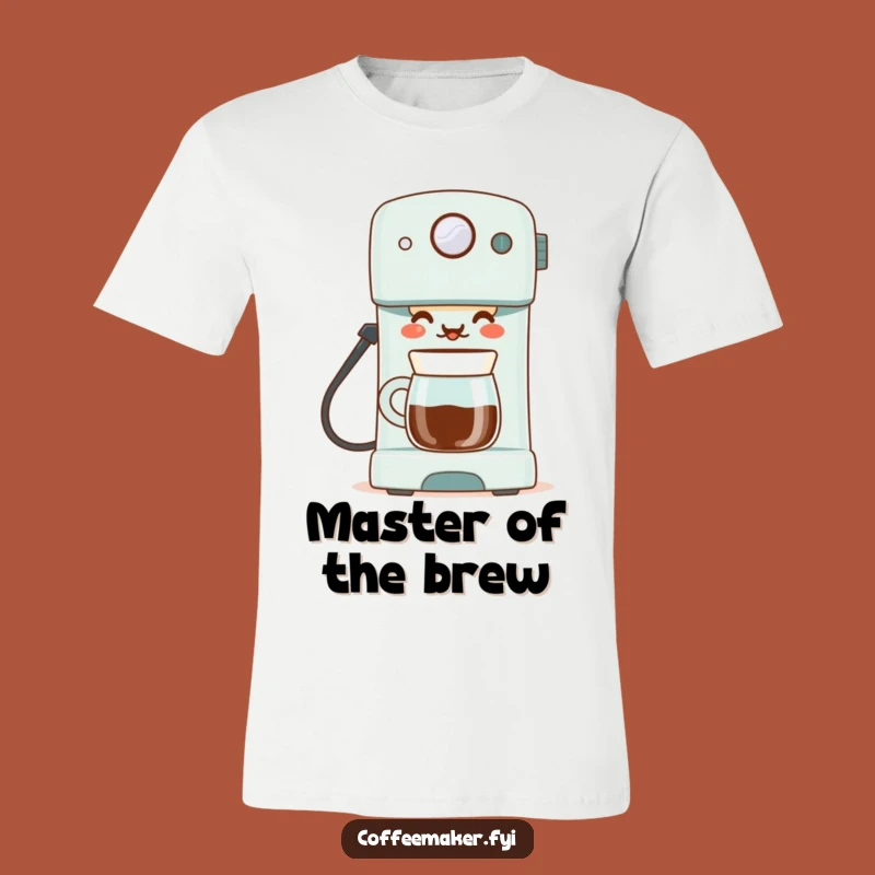 Funny Proud Coffee Maker T-Shirt - Perfect Cup & Hilarious Gift!