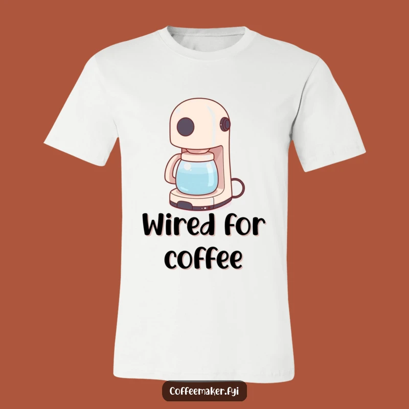 Funny Coffee Maker T-Shirt - Wiggle Power & Hilarious Gift!